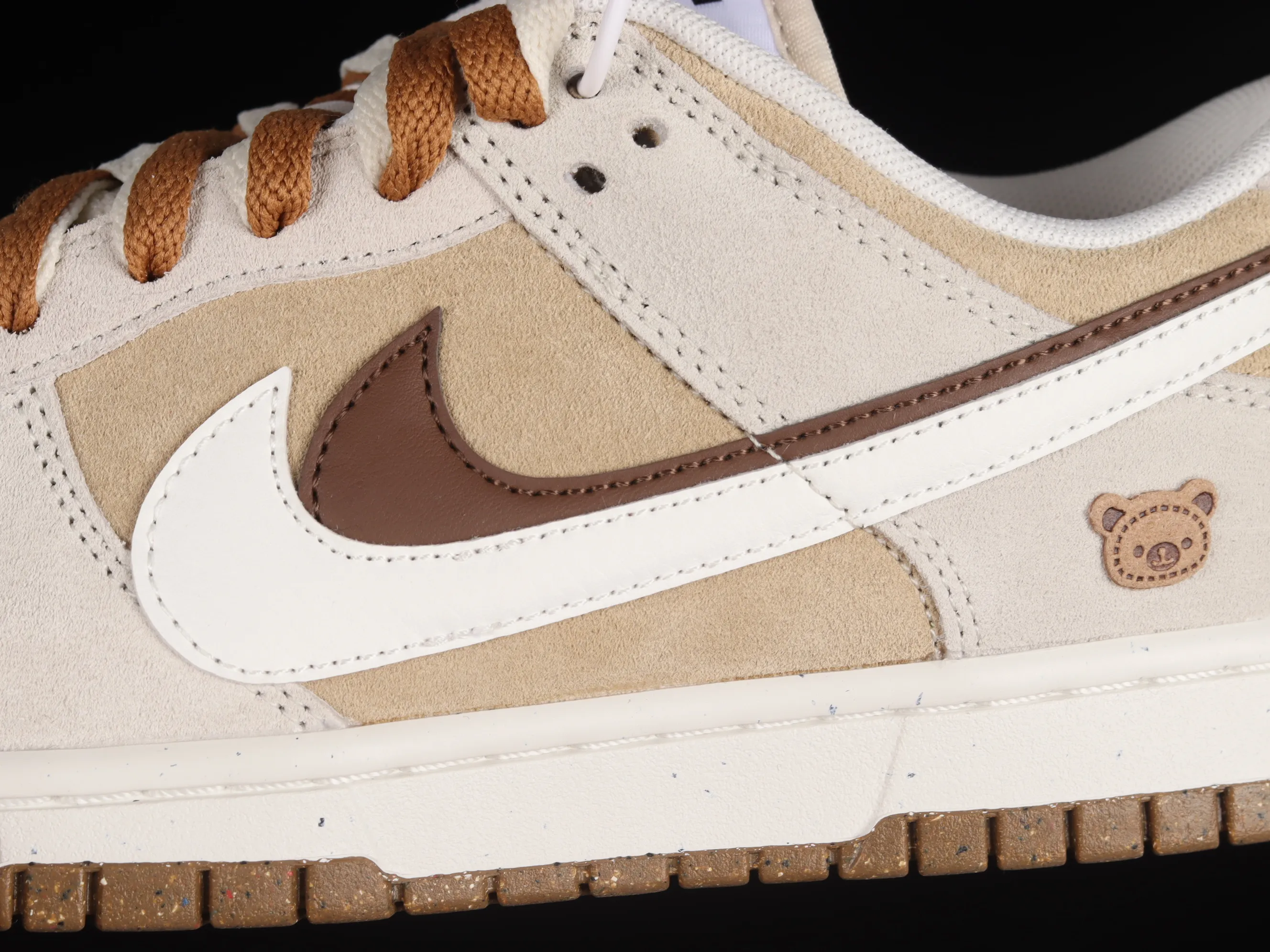 All categories Nk SB Dunk series Nk SB Dunk Low low-top sneakers Nk SB Dunk Low "85" white and brown double hook SB low-top sports and leisure sneakers DO9457-113